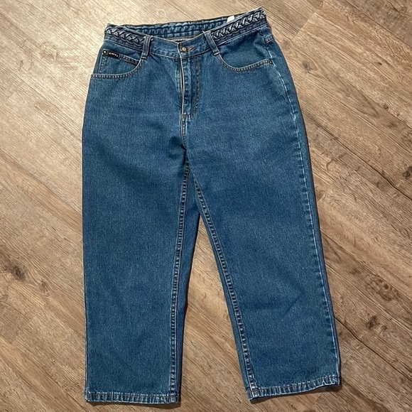 VINTAGE LEE RIDER CAPRIS (6) - Picture 1 of 6